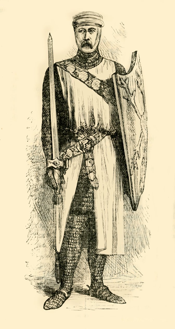 En tempelridder, 1890. af Unbekannt