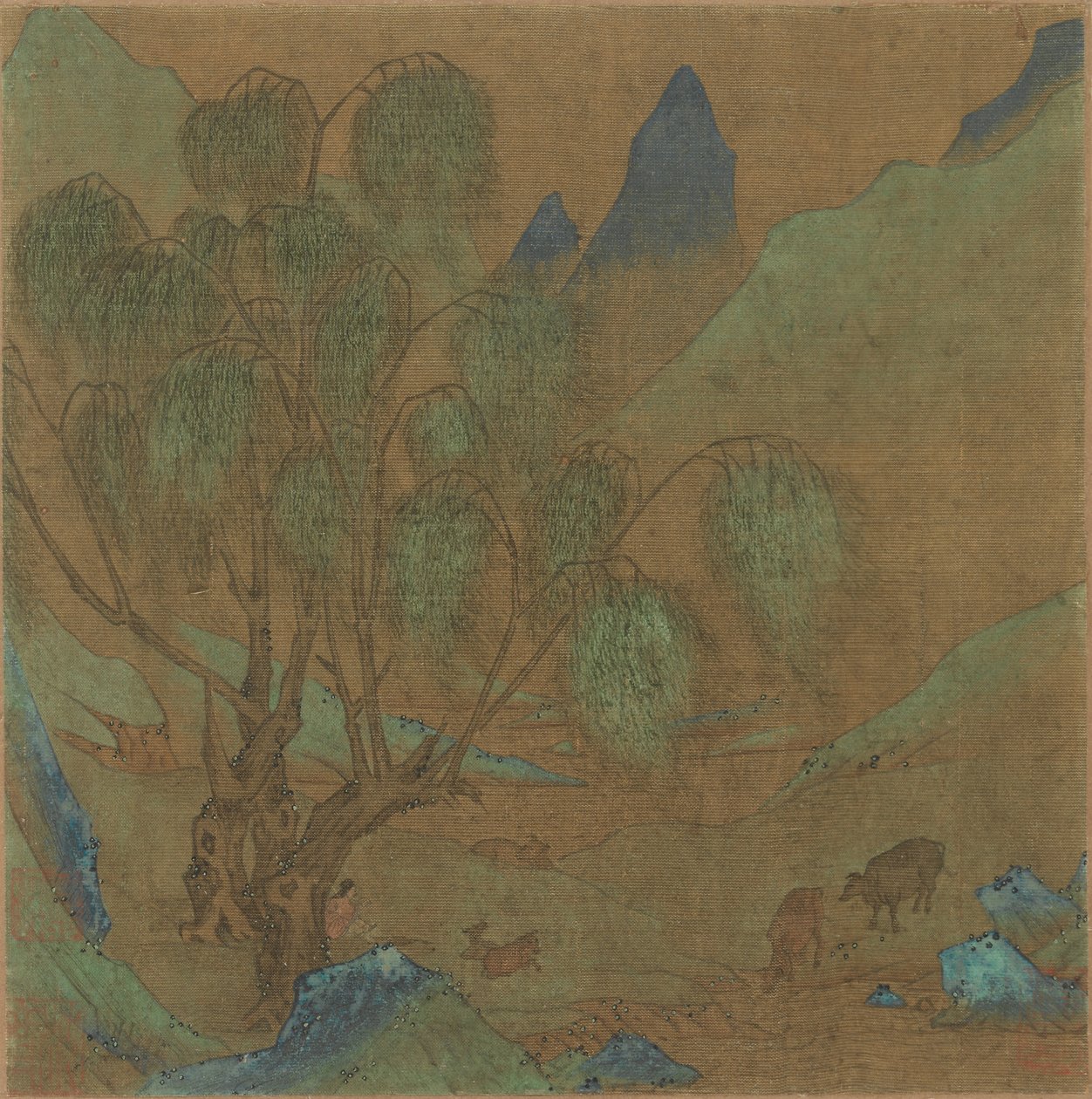 En pastoral scene, 1271-1368. af Unbekannt