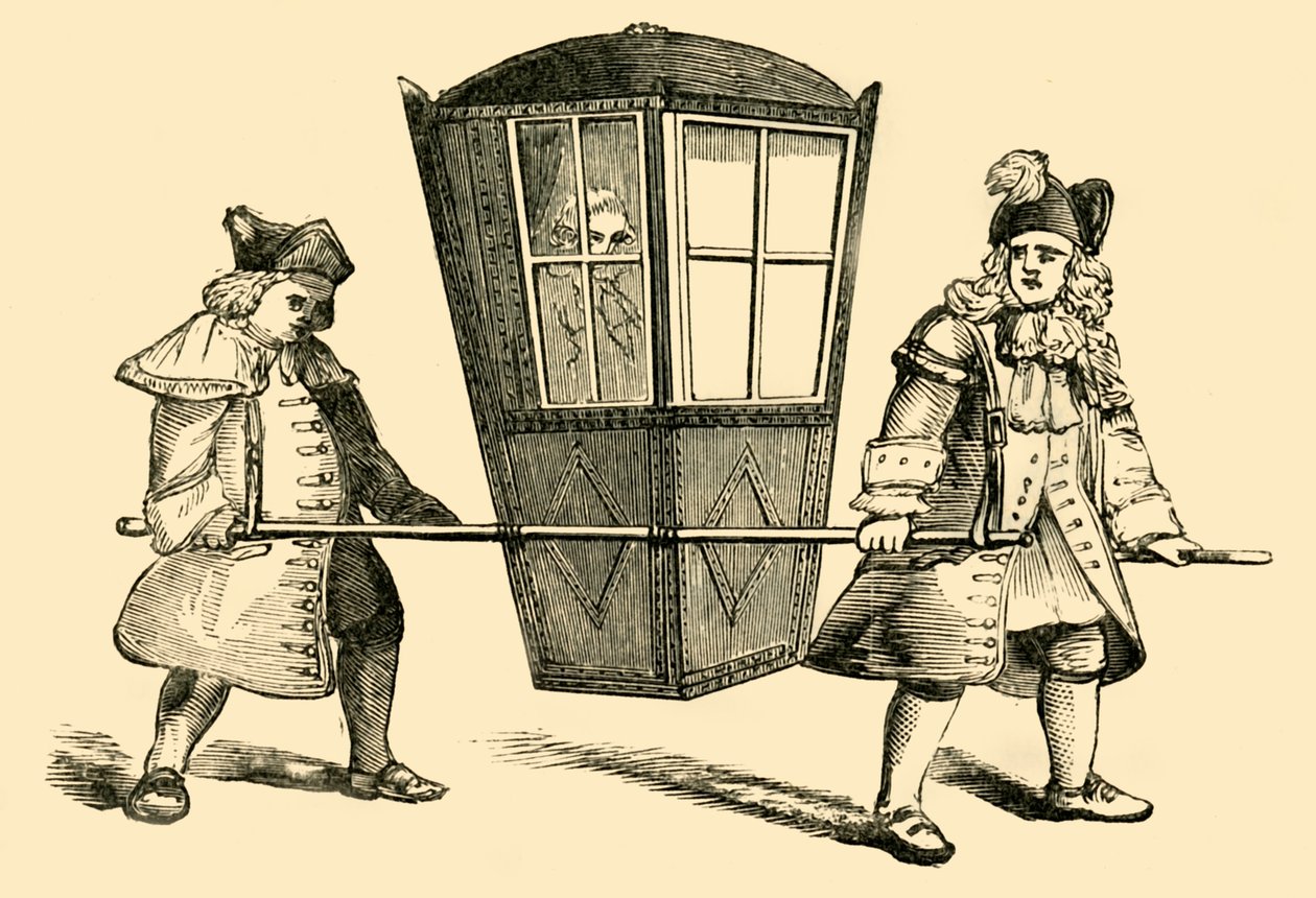 En sedanstol, 1881. af Unbekannt