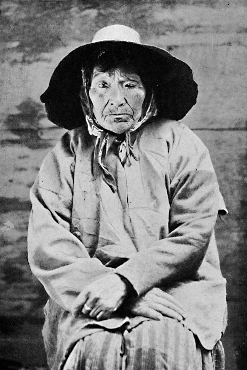 En Tlingit kvinde fra Alaska, 1912 af Unbekannt