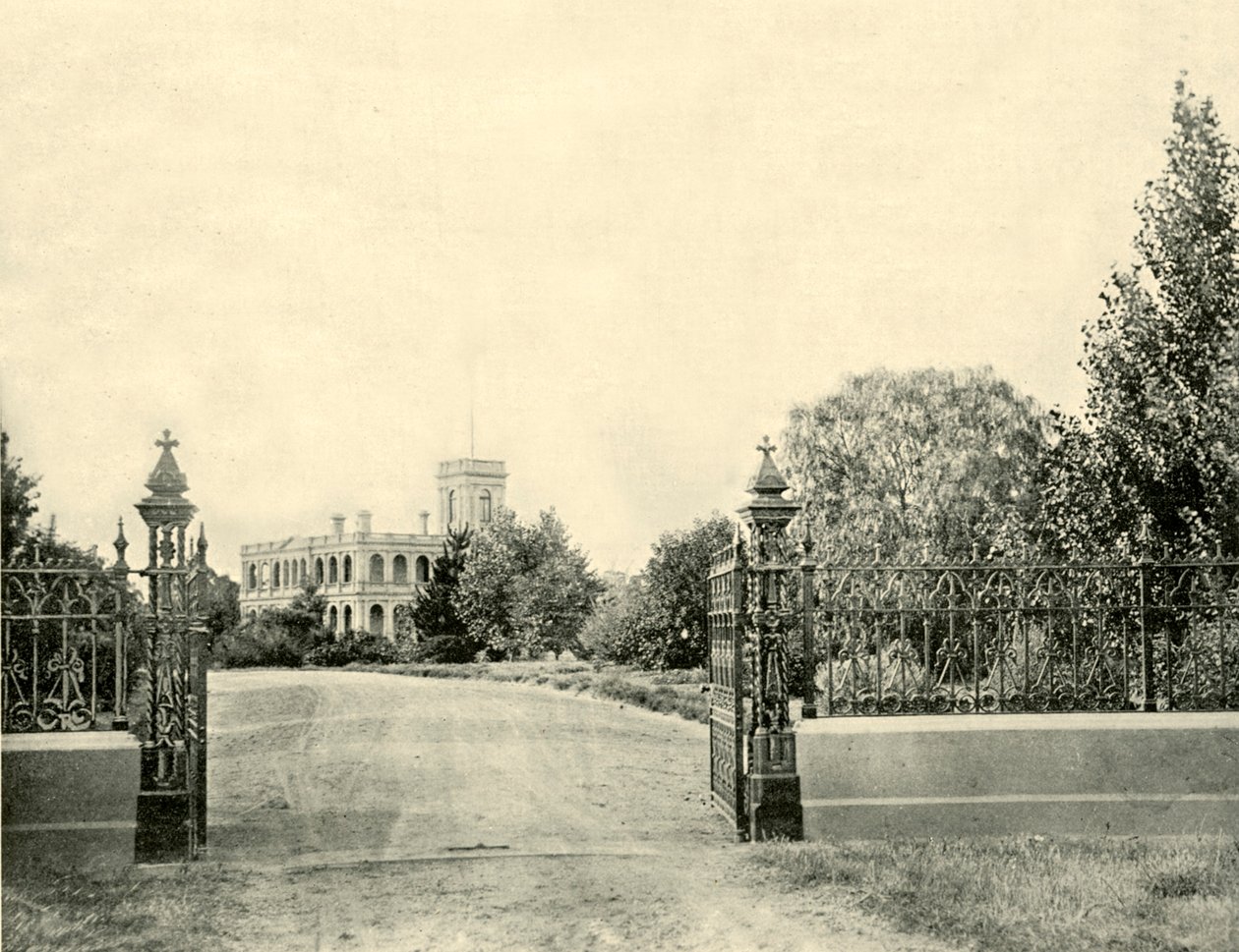 En privat bolig i Victoria, 1901. af Unbekannt