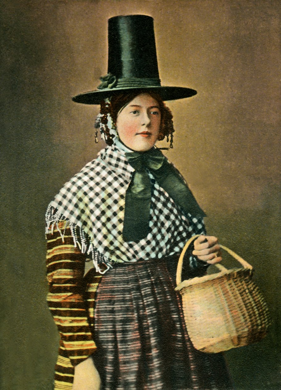Et walisisk kostume, c1904. af Unbekannt