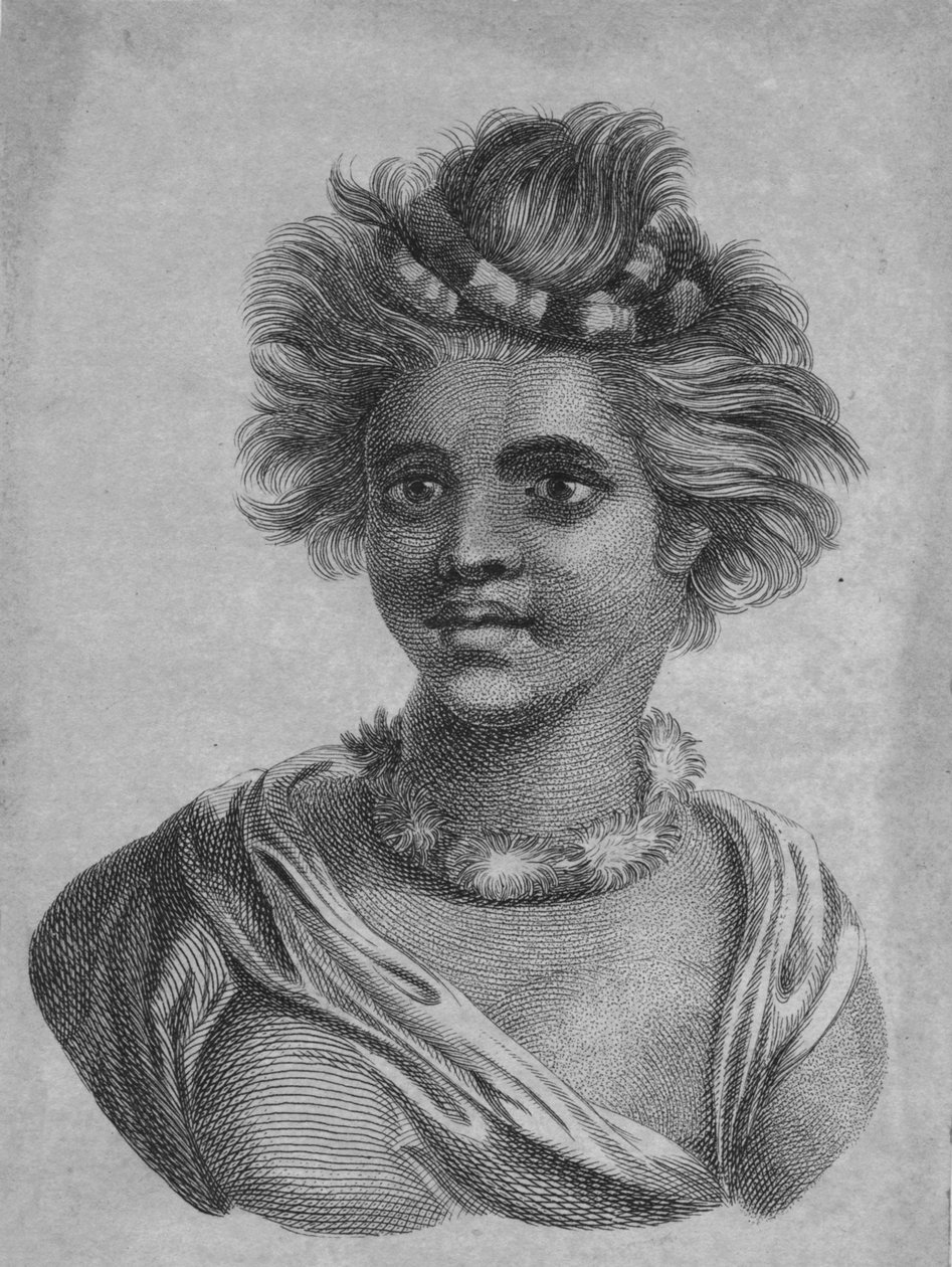 A Woman of the Sandwich Islands, c1700-tallet af Unbekannt