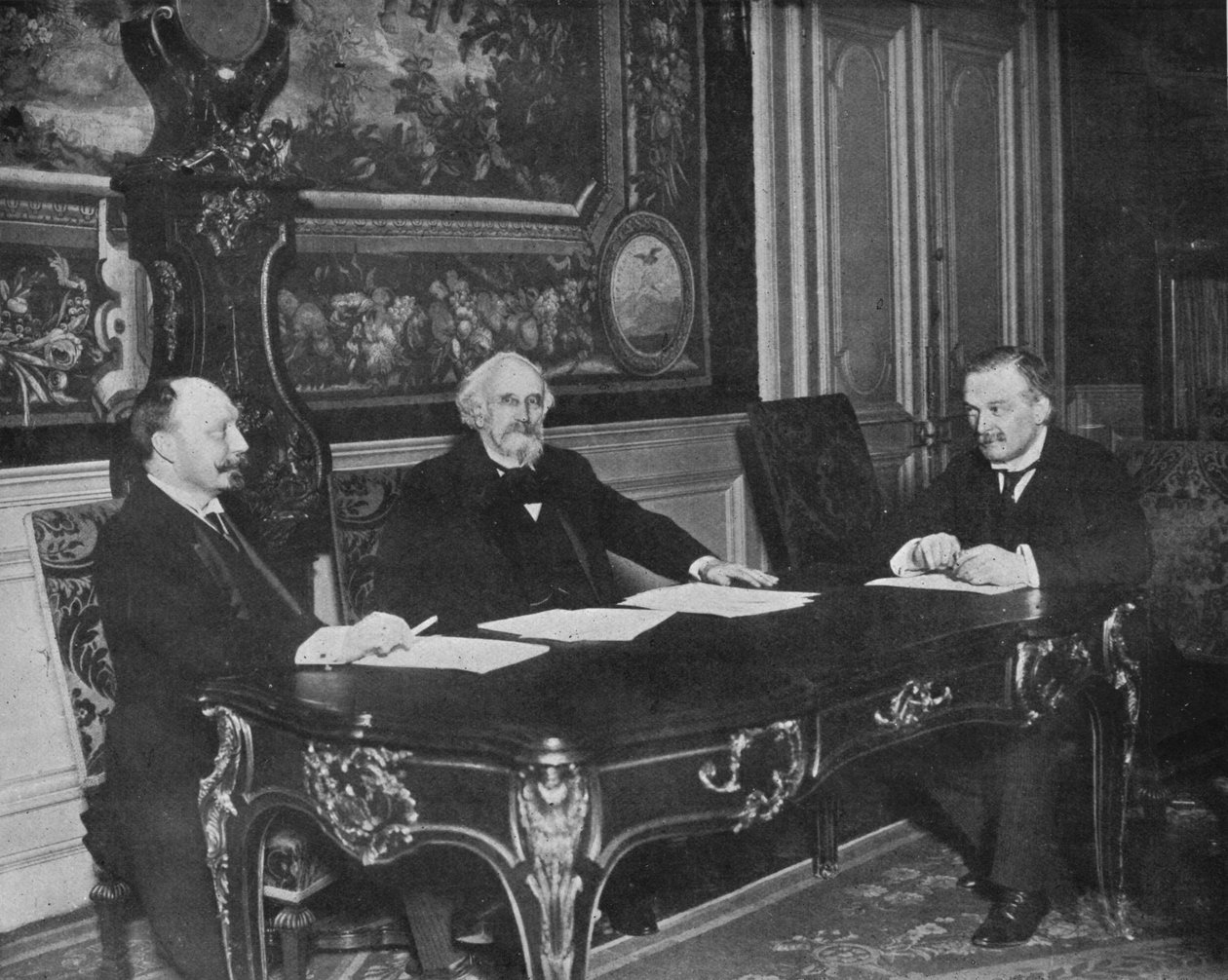 En finanskonference for de allierede, Paris, 1915. af Unbekannt