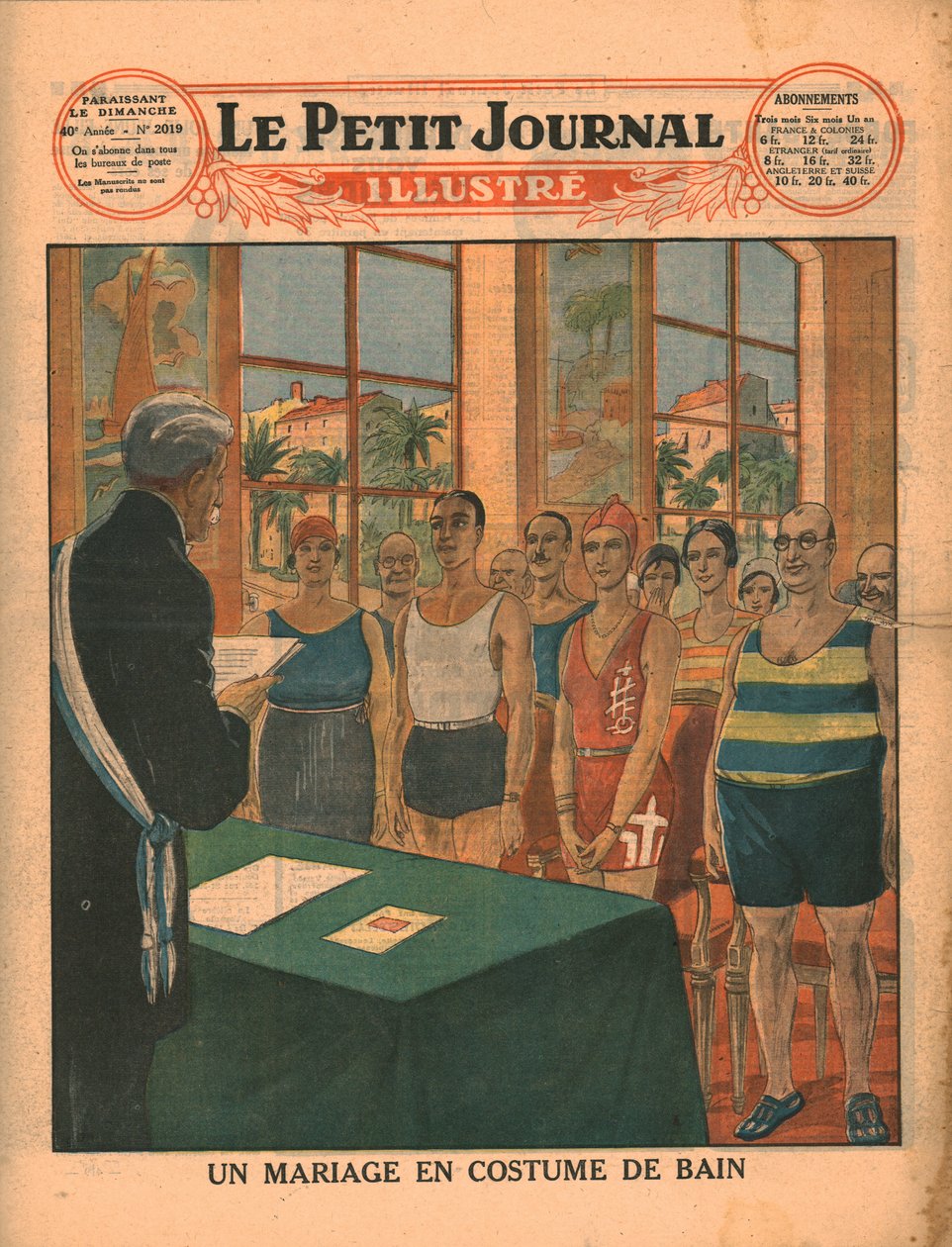 Et ægteskab i badetøj, 1929. af Unbekannt