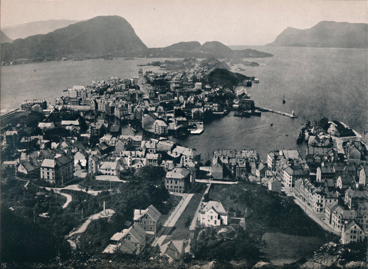 Ålesund, 1914. af Unbekannt