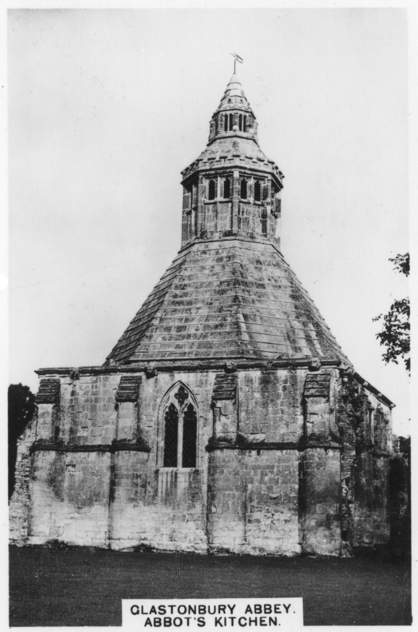 Abbots køkken, Glastonbury Abbey, 1936 af Unbekannt