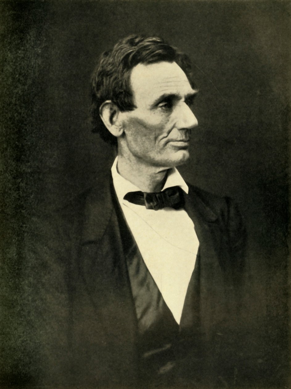 Abraham Lincoln, 1860, 1930. af Unbekannt