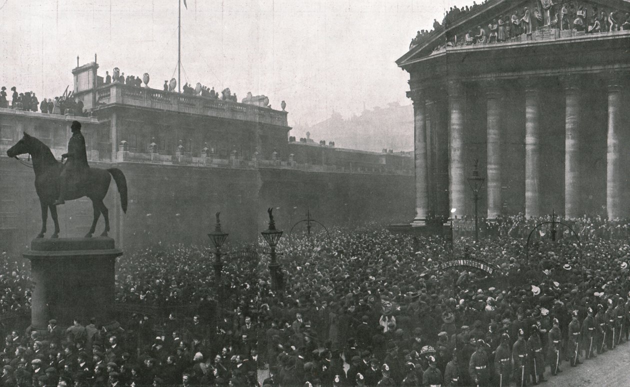Tiltrædelse af kong George V, 1910. af Unbekannt
