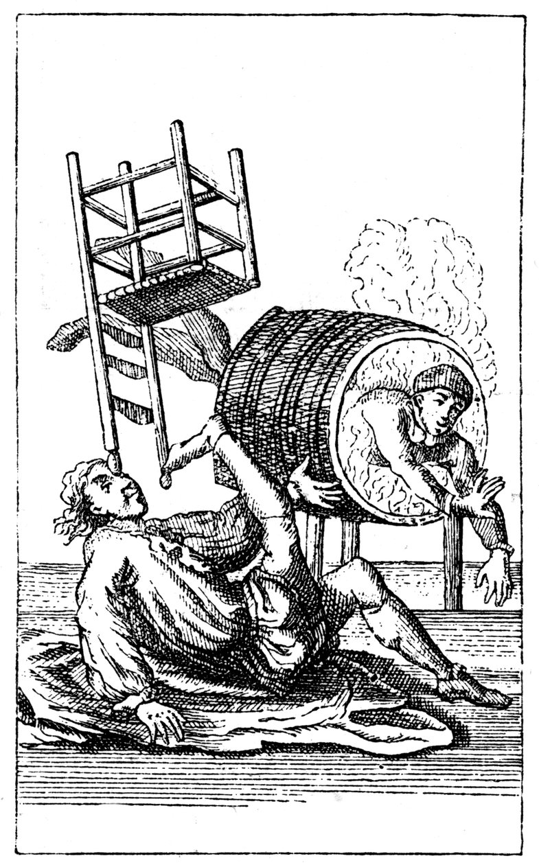 Akrobatøvelse, 1885 af Unbekannt