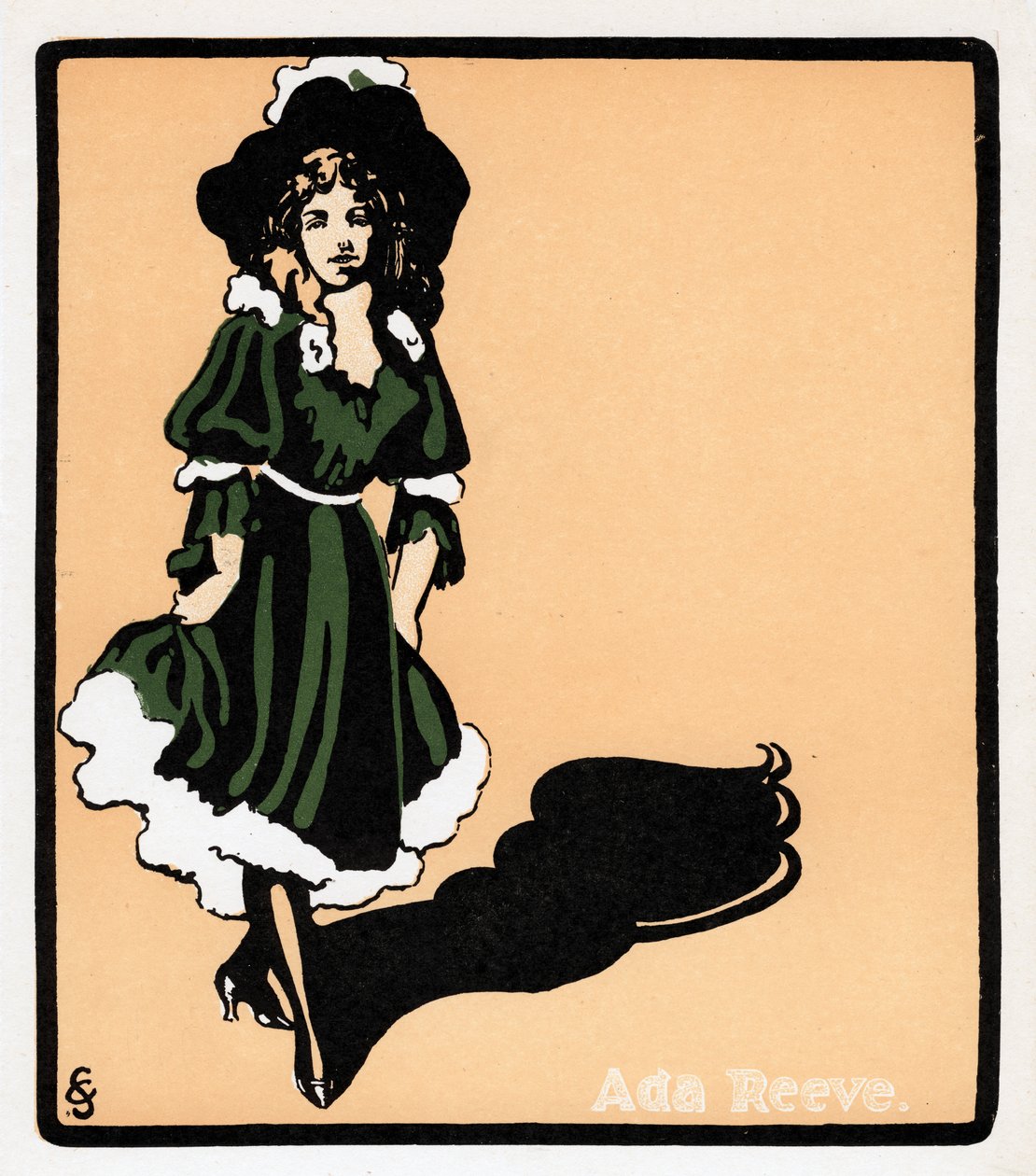 Ada Reeve 1874-1966, engelsk skuespillerinde, slutningen af det 19. århundrede af Unbekannt