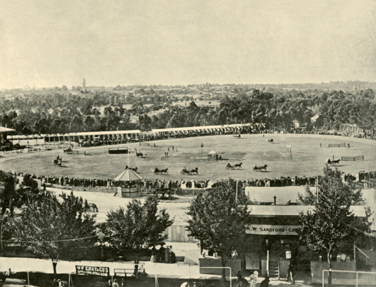 Adelaide Show Grounds, 1901. af Unbekannt