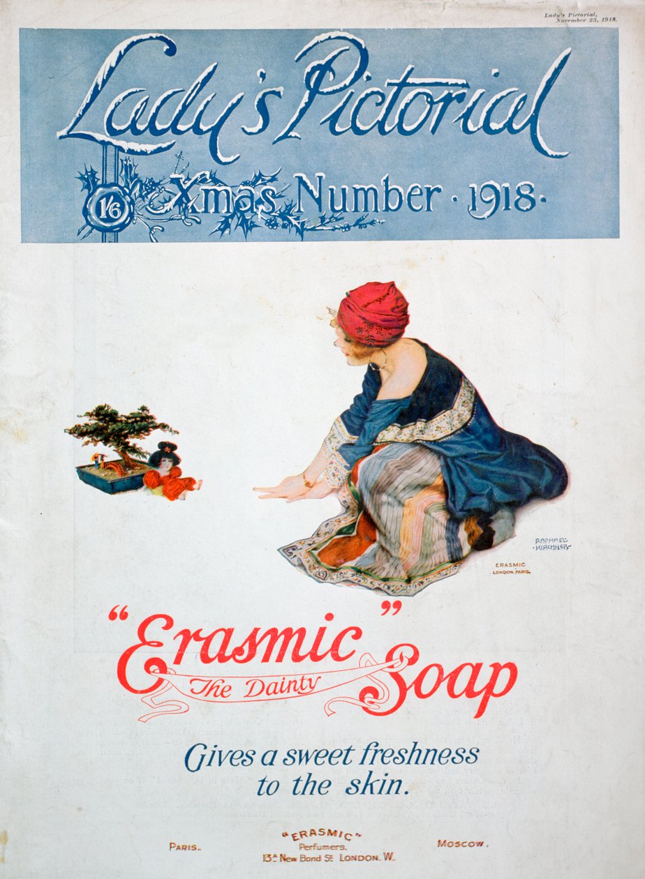 Annonce for erasmisk sæbe, 1918 af Unbekannt