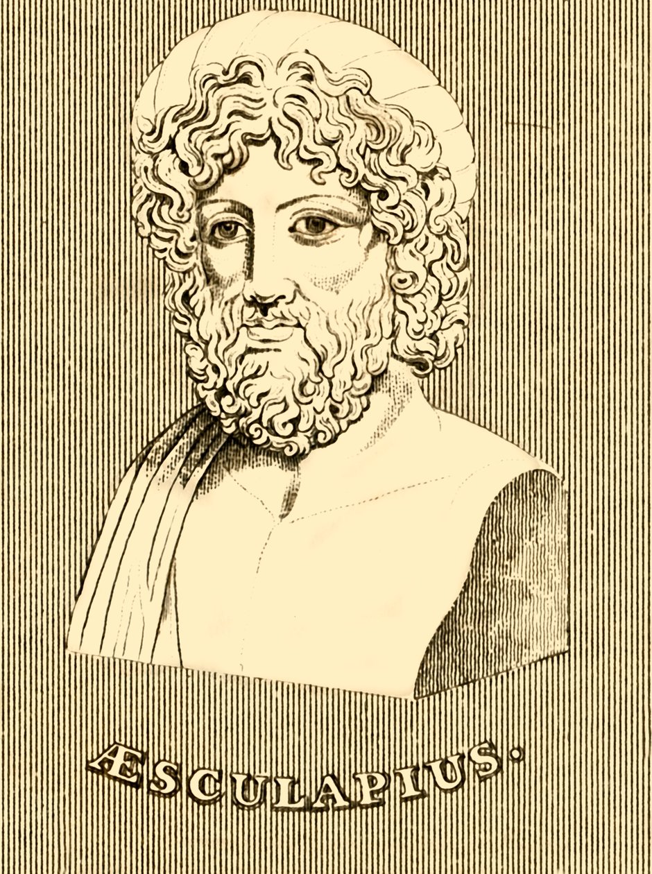 Aesculapius, 1830. af Unbekannt