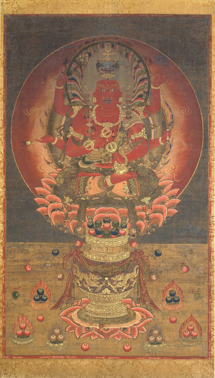 Aizen Myoo, 1300-tallet. af Unbekannt