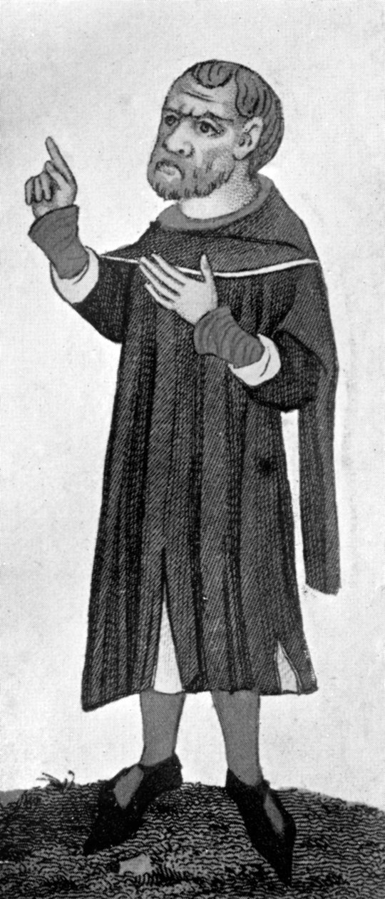 Alan Strayler, kunstner, slutningen af det 14. århundrede, 1910 af Unbekannt