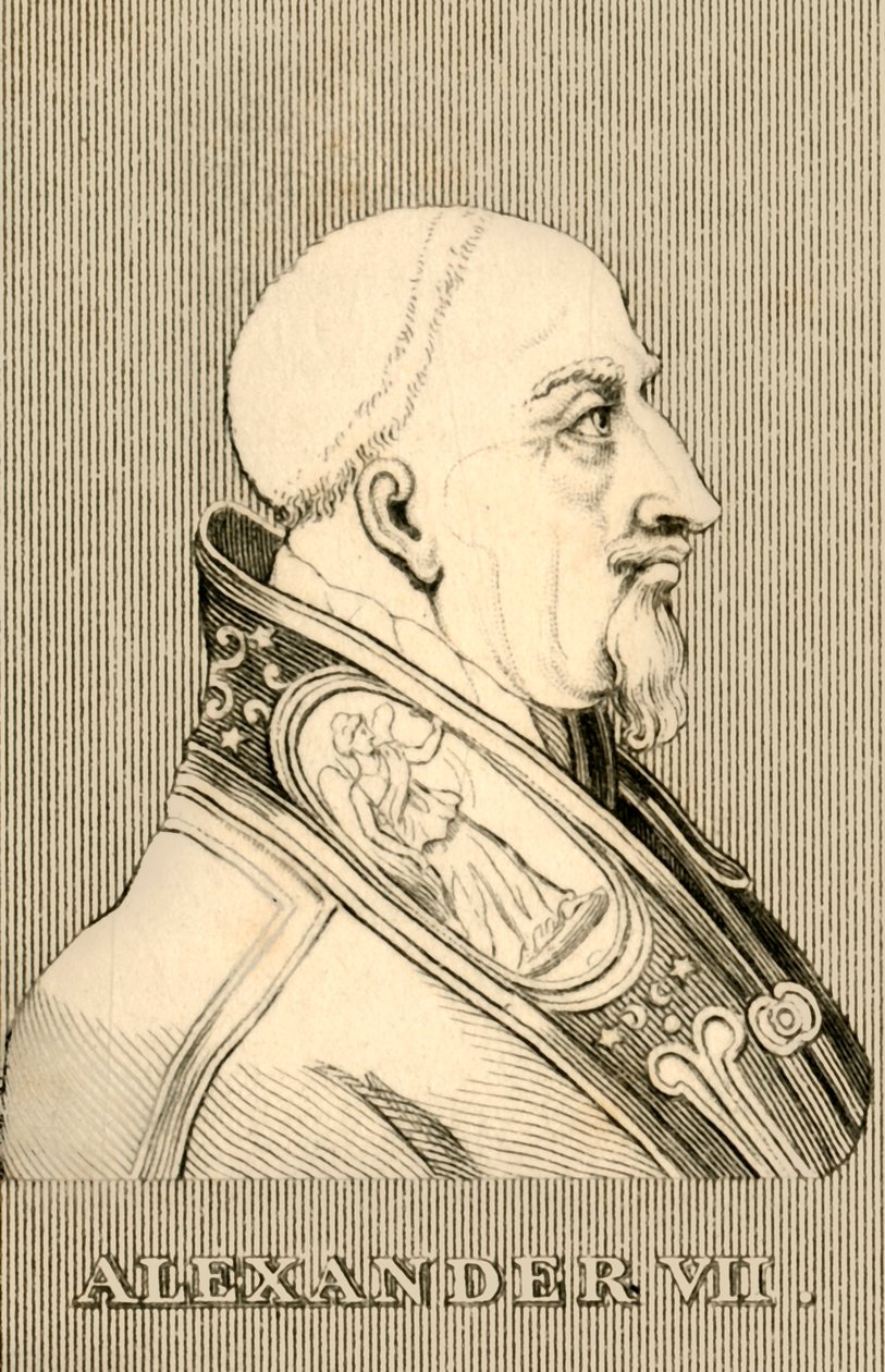 Alexander VII, 1599-1667, 1830. af Unbekannt