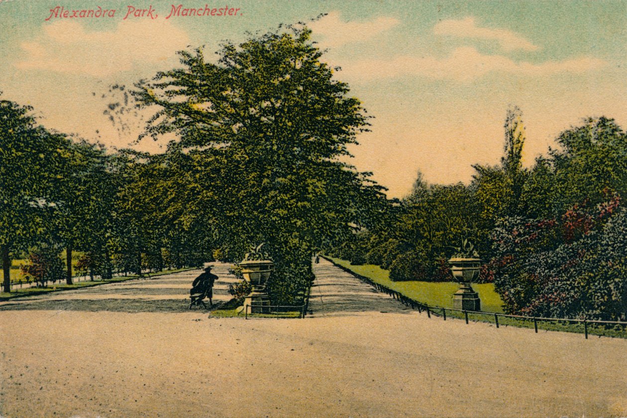 Alexandra Park, Manchester, c1905 af Unbekannt
