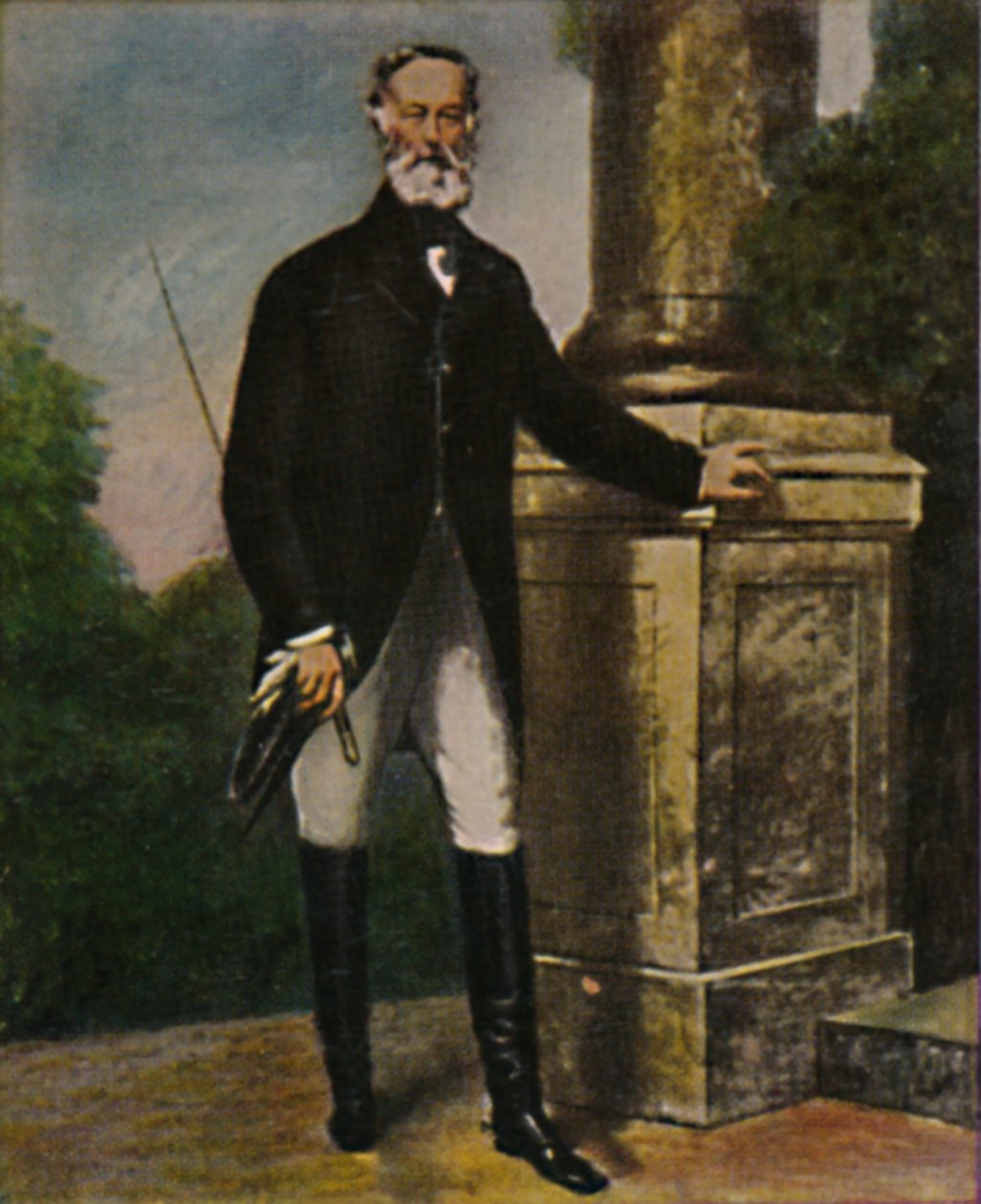 Alfred Krupp 1812-1887. - Maleri af Grün, 1934. af Unbekannt
