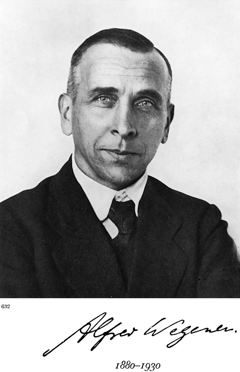 Alfred Lothar Wegener, tysk geofysiker og meteorolog af Unbekannt