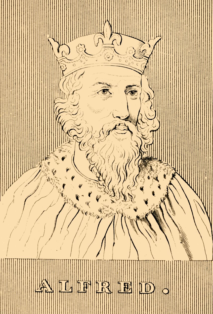 Alfred, c847-899, 1830. af Unbekannt