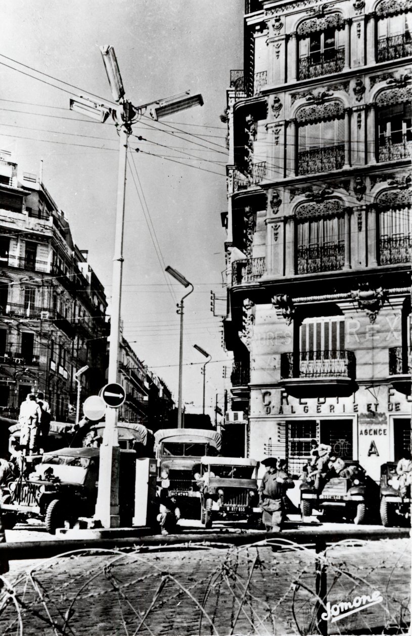 Algerisk uafhængighedskrig, januar 1960. af Unbekannt