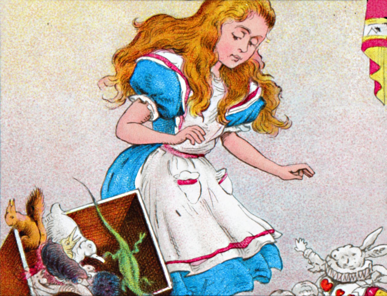 Alice voksede sig større igen, omkring 1900. af Unbekannt