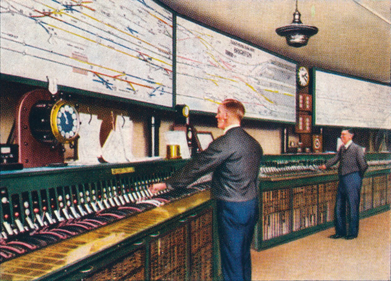 Helelektrisk signalboks, 1938 af Unbekannt