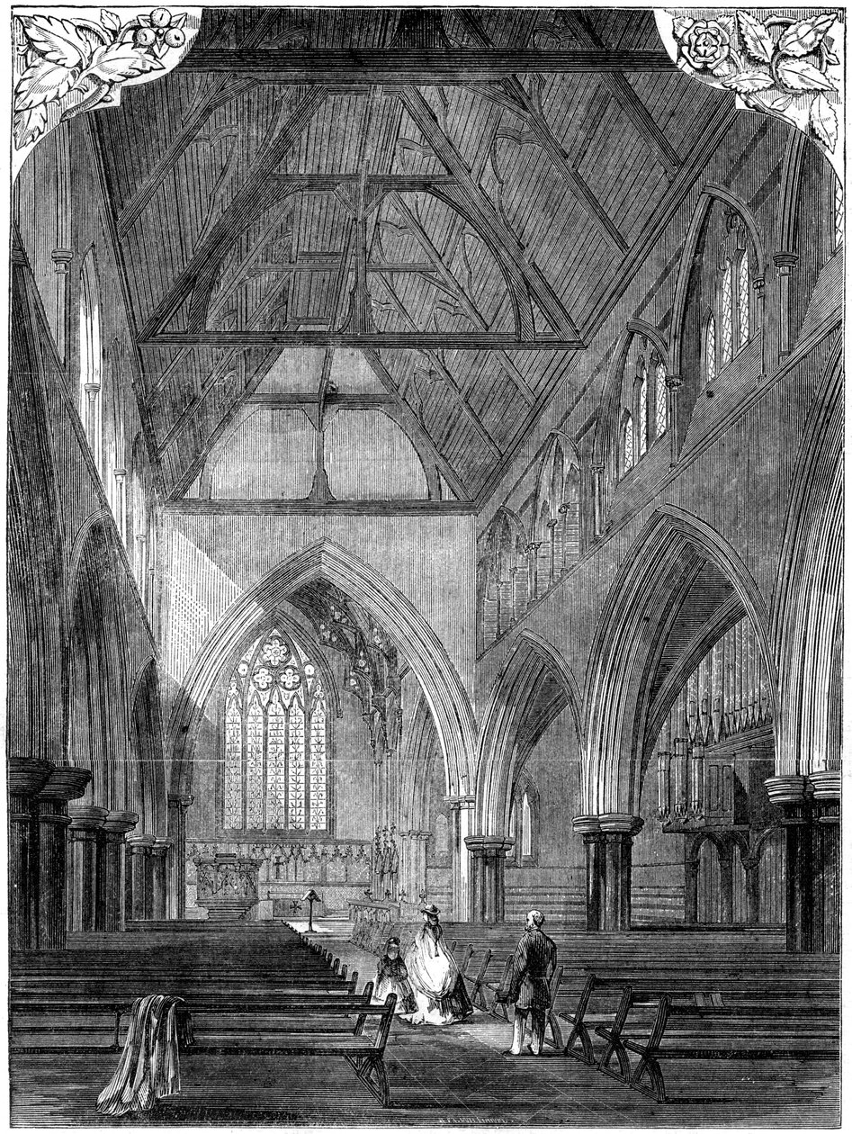 All Saints Church, Notting Hill, London, 1861 af Unbekannt