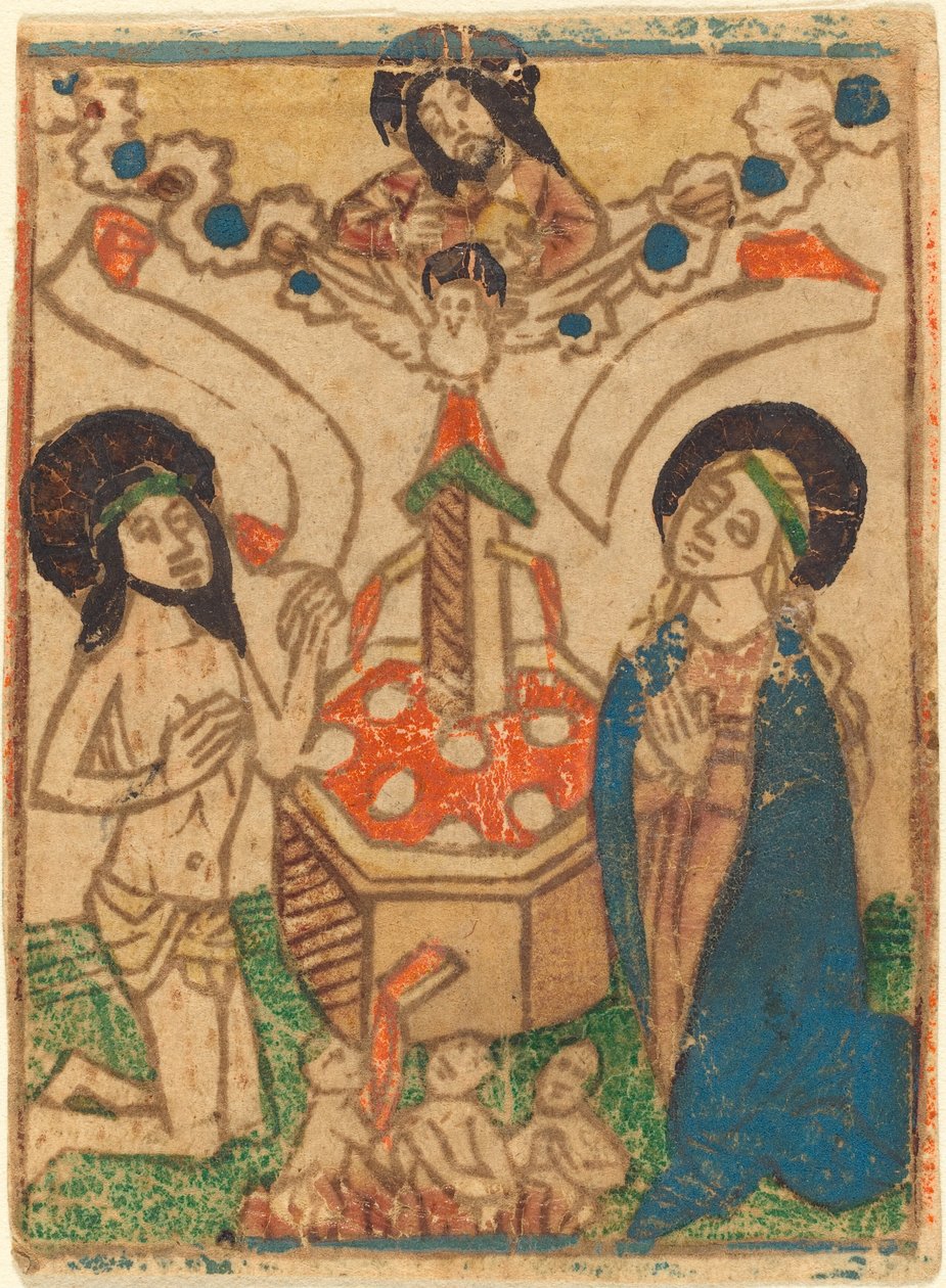 Allegori om eukaristien, ca. 14701490. af Unbekannt