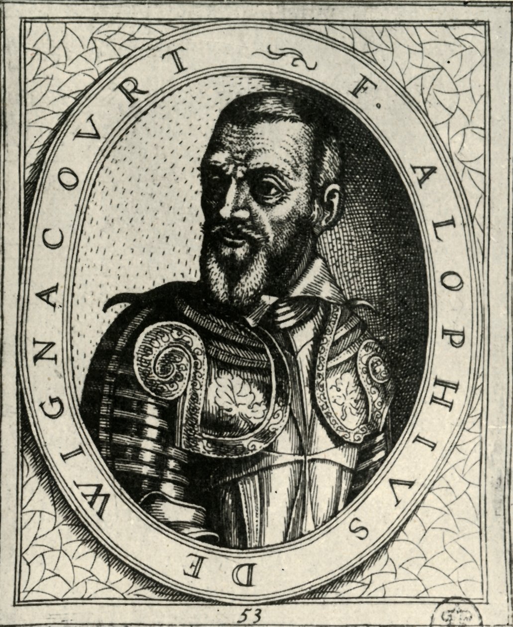 Alof de Wignacourt, begyndelsen af det 17. århundrede, 1908. af Unbekannt