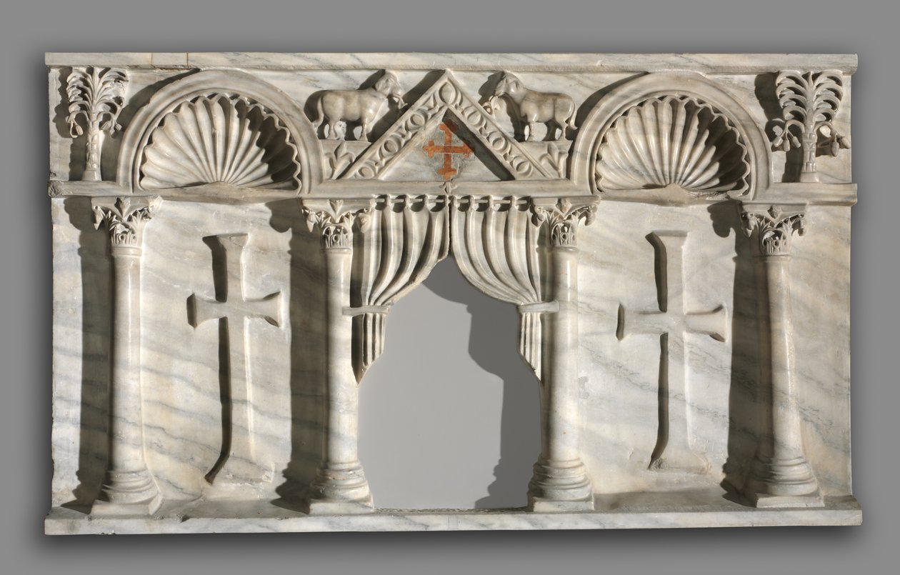 Alterfront, ca. 540-600. af Unbekannt
