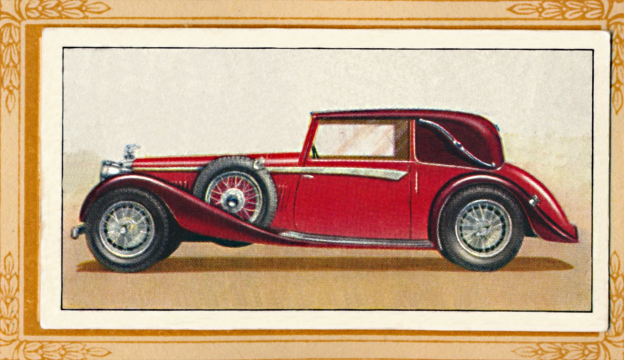 Alvis Speed 20 Drop-Head Coupé, c1936 af Unbekannt