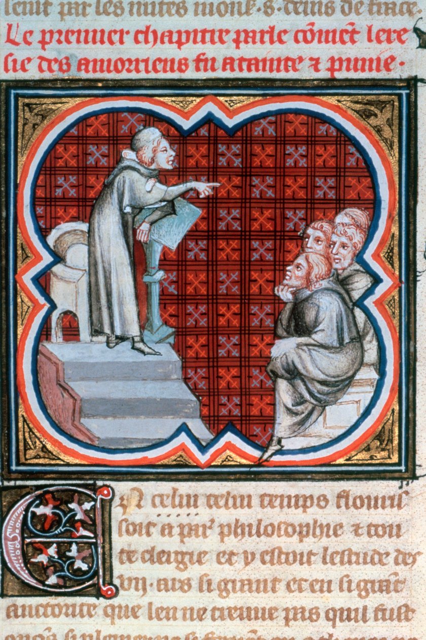 Amalric af Bena undervisning, c1200, 1375-1379 af Unbekannt