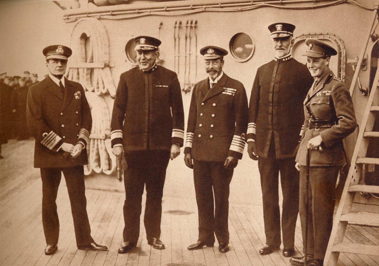 Amerikanske admiraler flyder med kongen, 1918 1935 af Unbekannt
