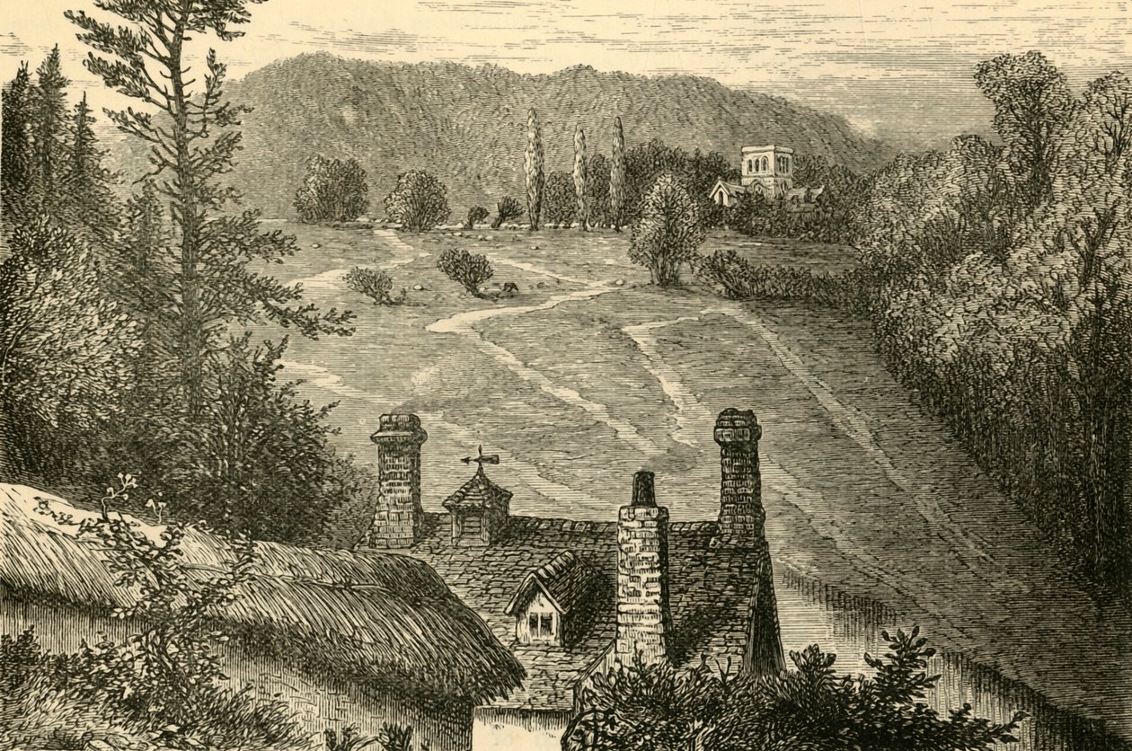 Amesbury, Looking Towards Vespasians Camp, 1898. af Unbekannt
