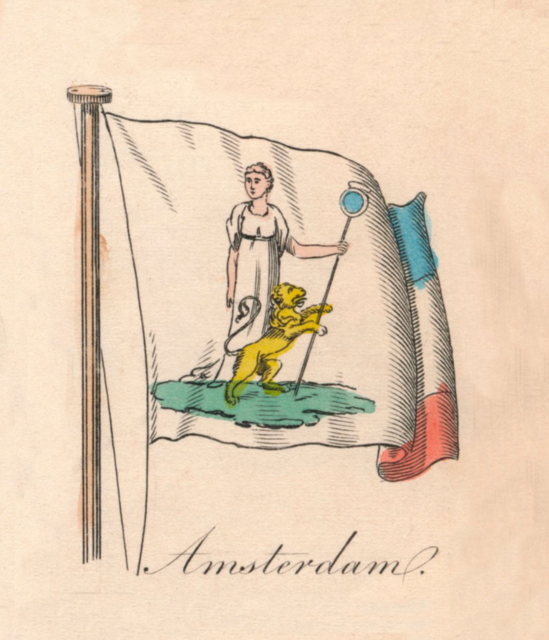 Amsterdam, 1838 af Unbekannt
