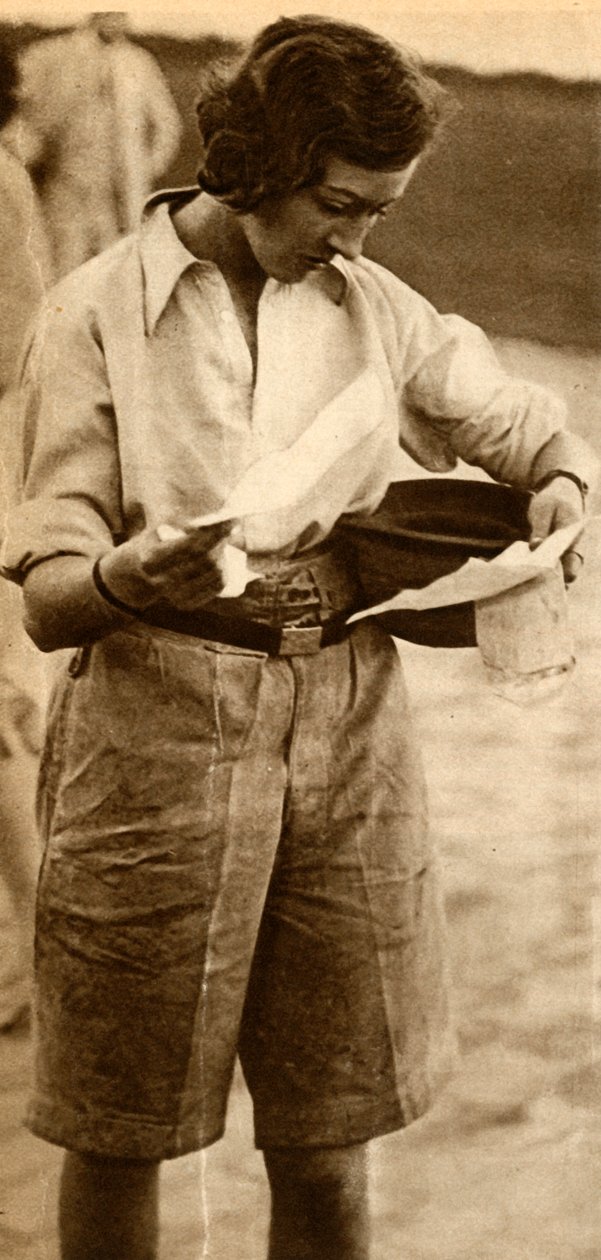 Amy Johnson, 1930, 1933. af Unbekannt