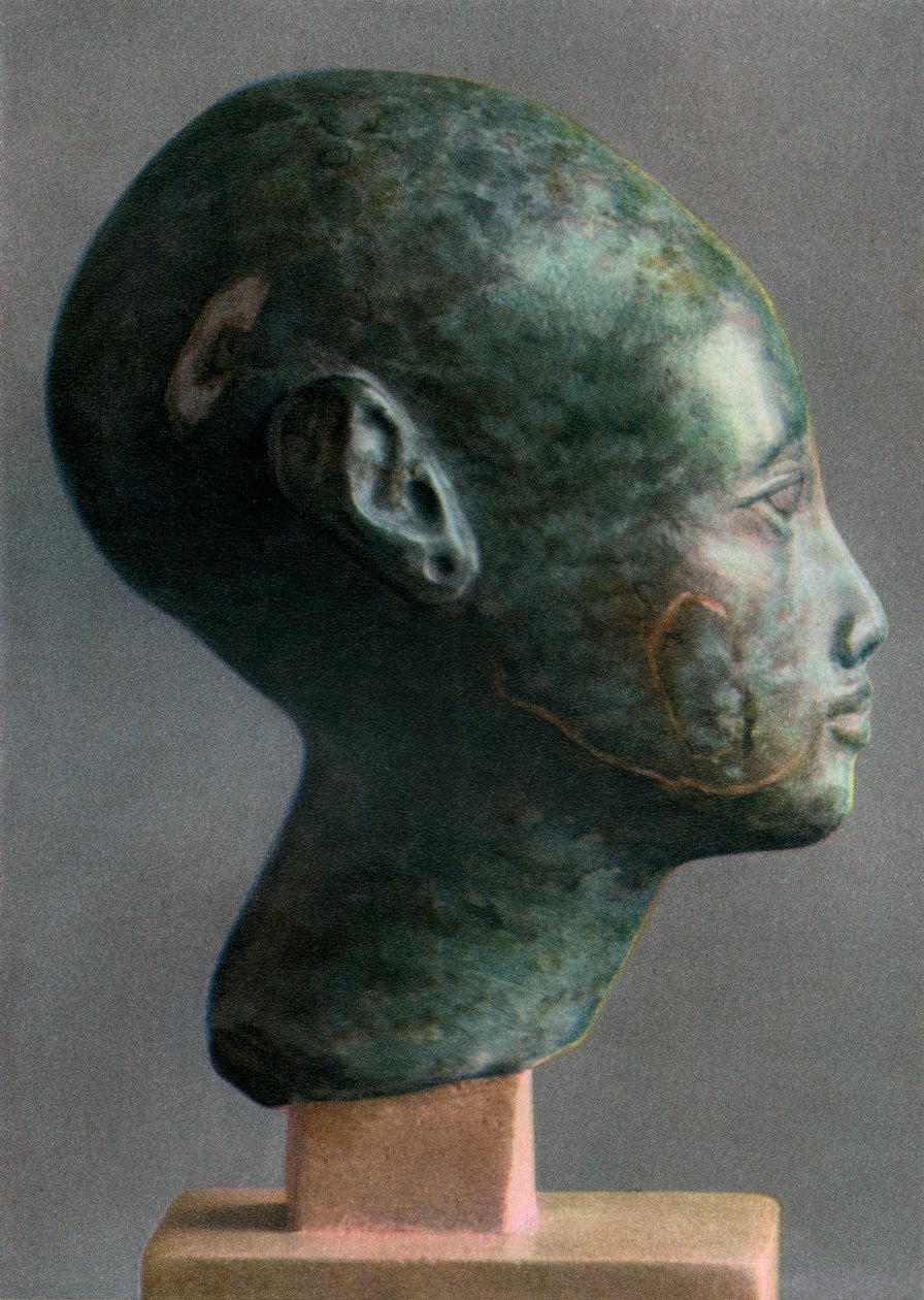 En gammel egyptisk prinsesse, c1370 f.Kr. 1936 af Unbekannt