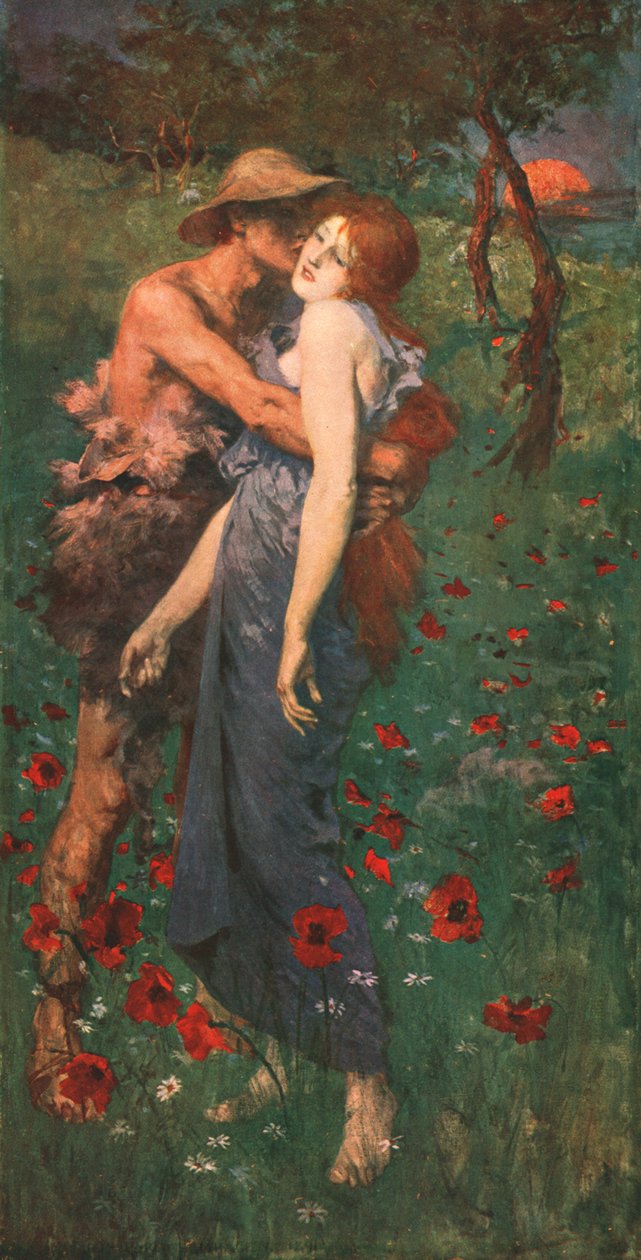 En idyl, 1891, c1902. af Unbekannt