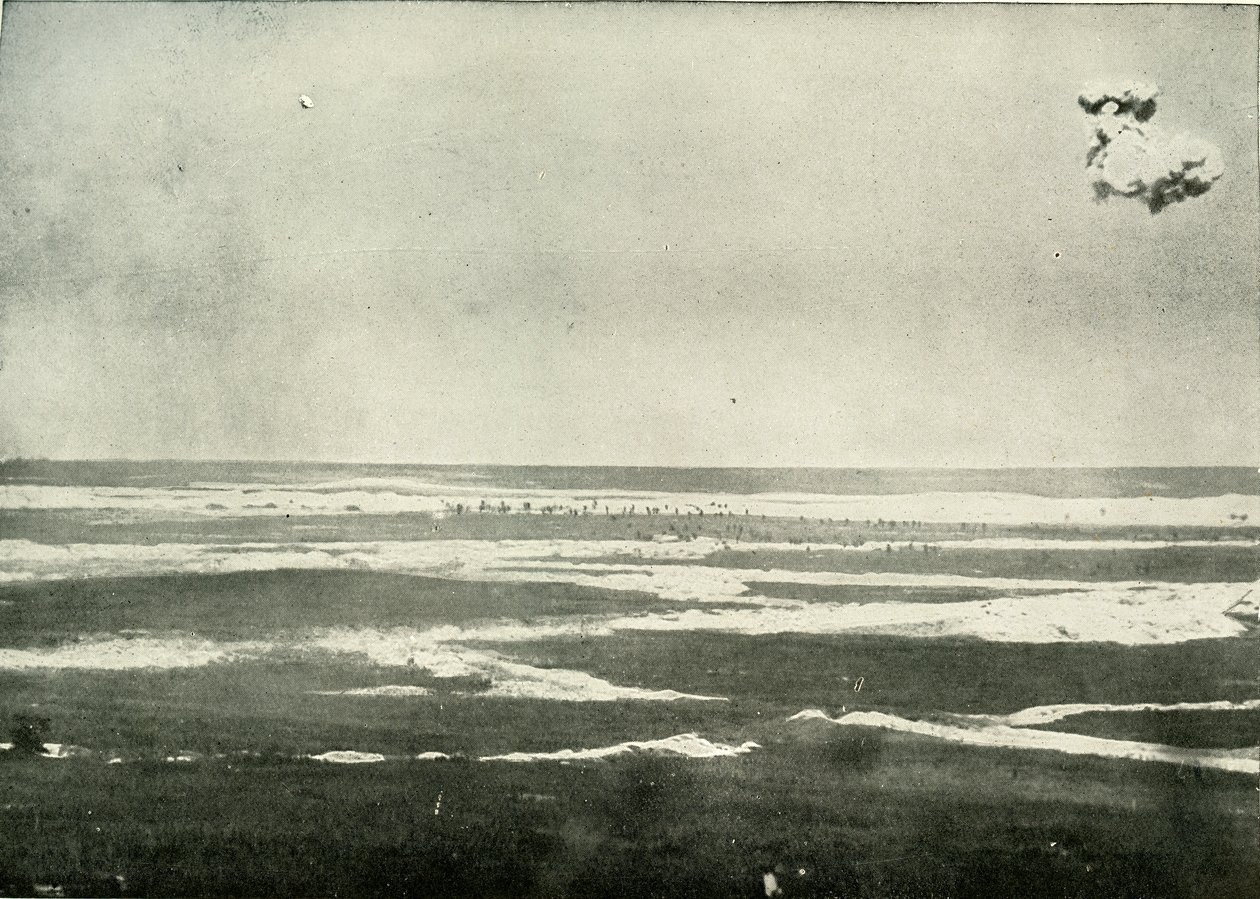 Et infanteriangreb på Somme, 1919. af Unbekannt