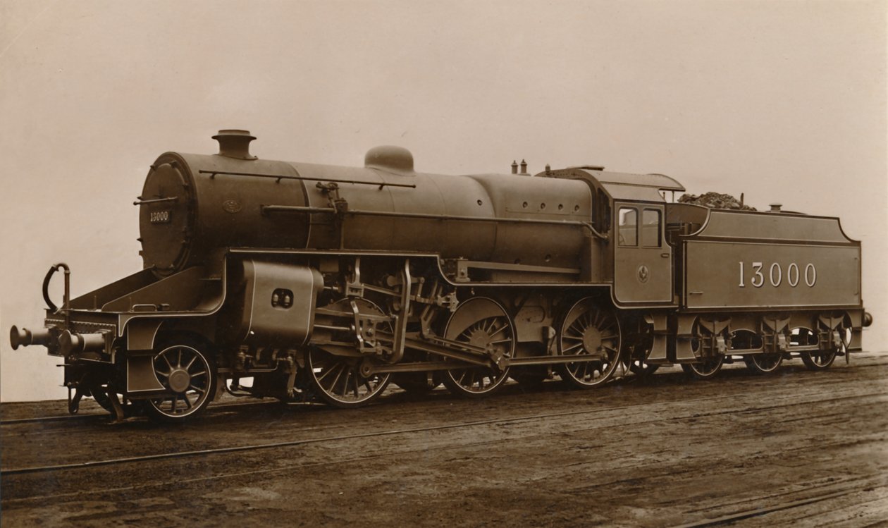 En L.M.S. Blandet færdselslokomotiv, c1930