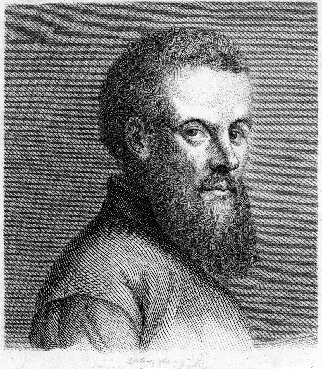 Andreas Vesalius, flamsk anatom fra det 16. århundrede, c1789-c1798 af Unbekannt