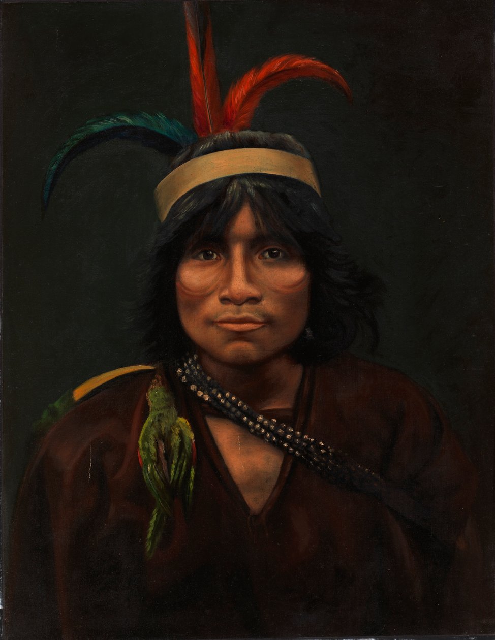 Anisha Indian, ca. 1890-1892. af Unbekannt