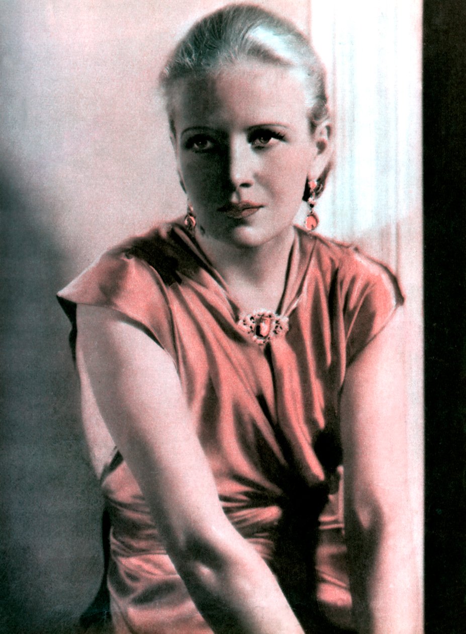 Ann Harding, amerikansk skuespillerinde, 1934-1935 af Unbekannt