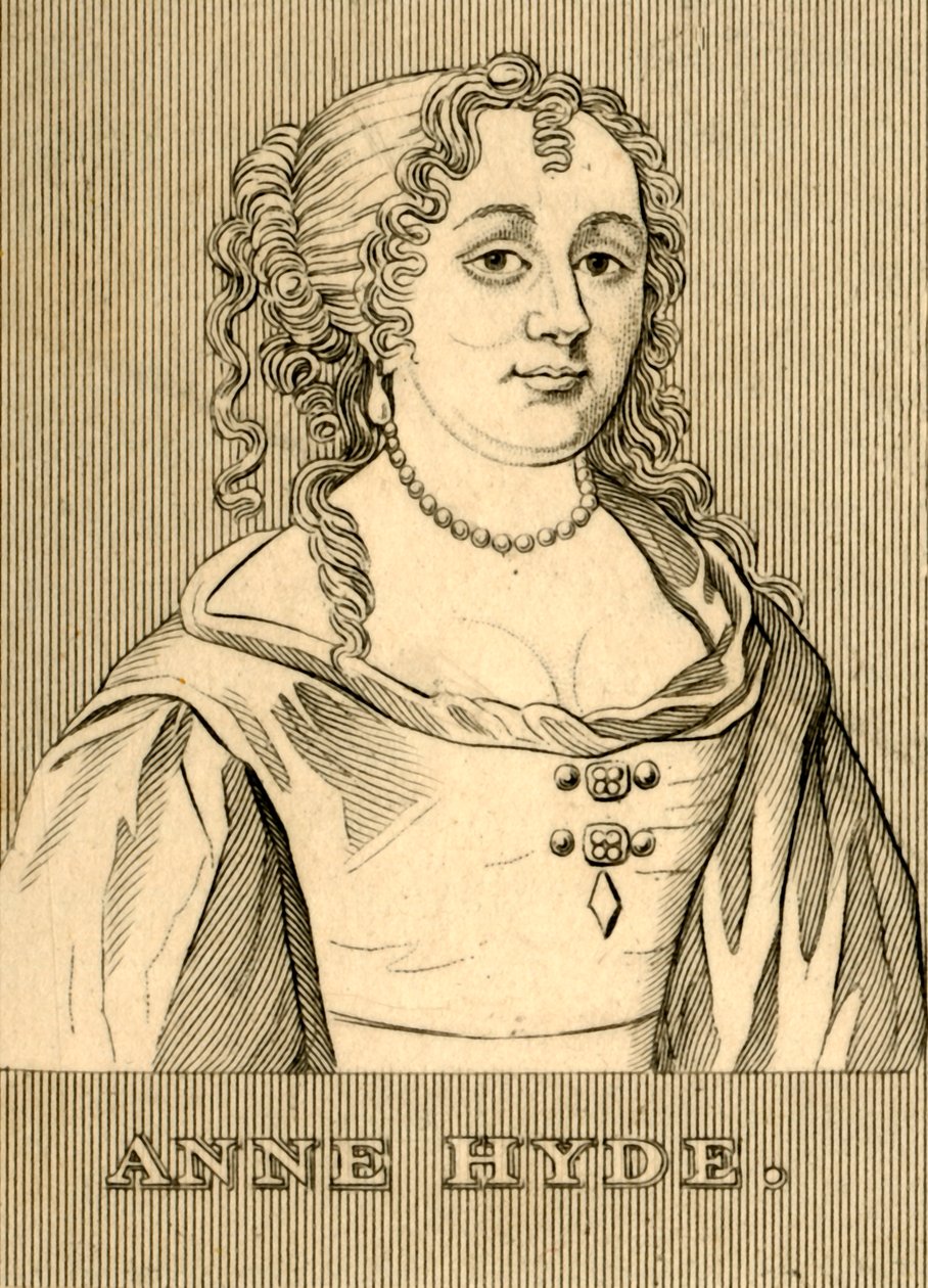 Anne Hyde, 1637-1671, 1830. af Unbekannt