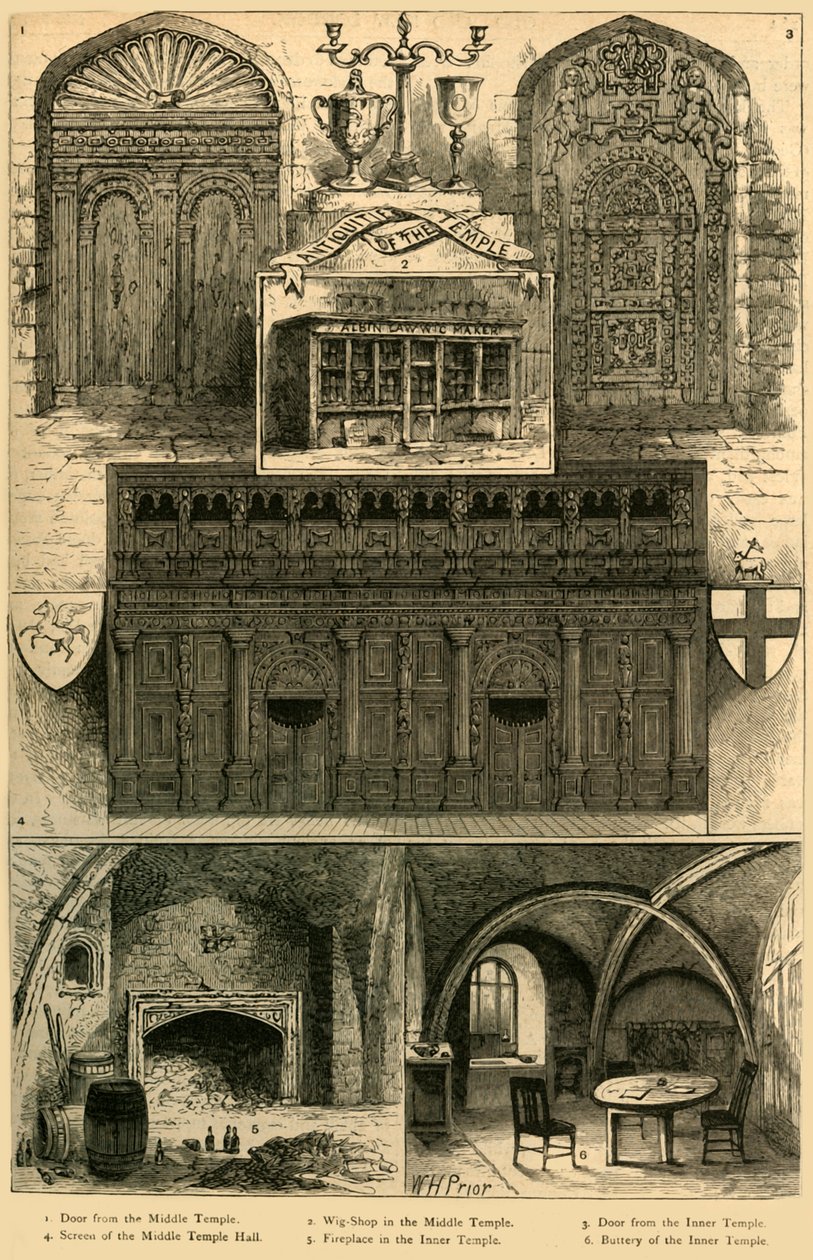 Templets antikviteter, 1897. af Unbekannt