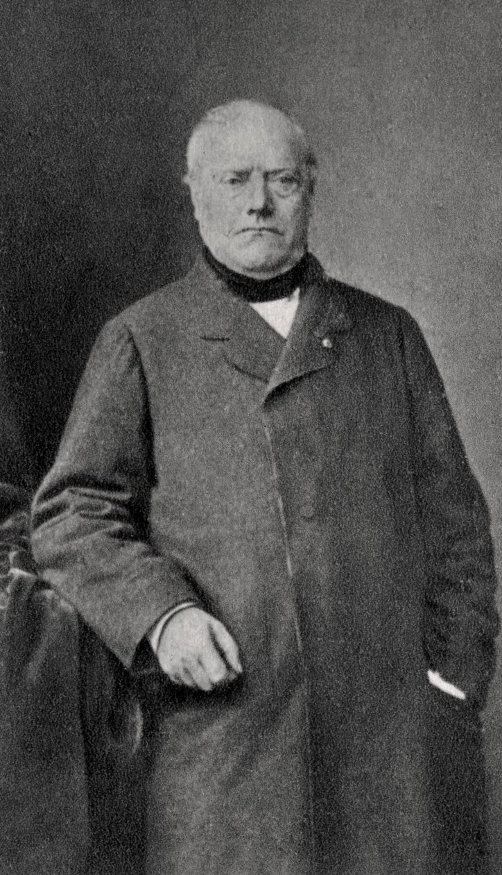 Antoine-Louis Barye, fransk billedhugger, 1862 af Unbekannt
