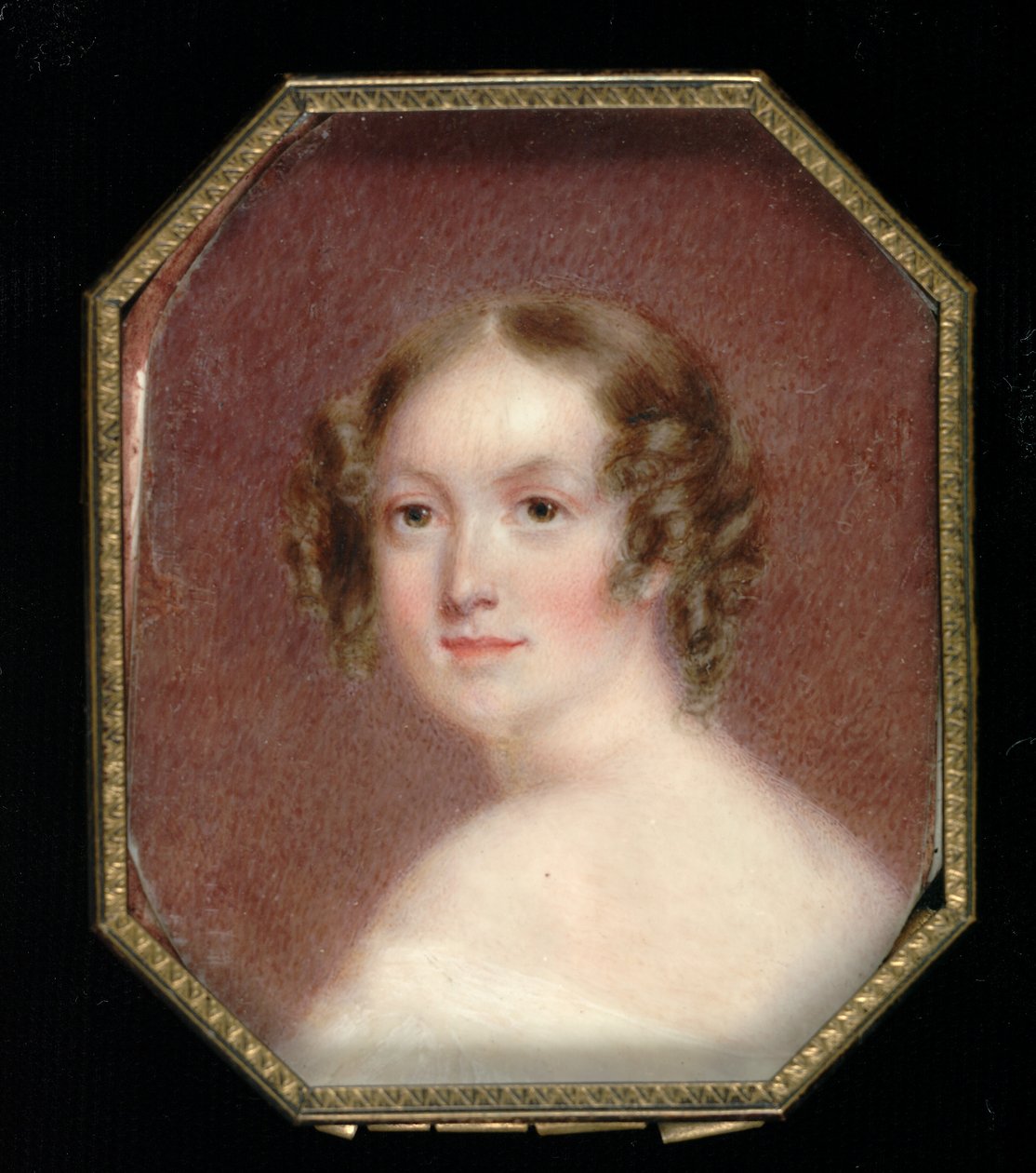 Antoinette Bates, ca. 1837. af Unbekannt