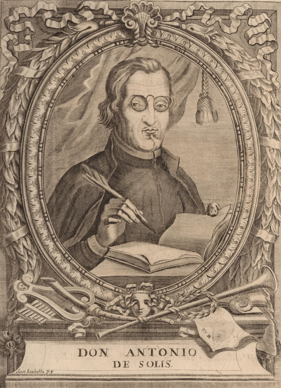 Antonio de Solis y Ribadeneyra 1610-1686. af Unbekannt